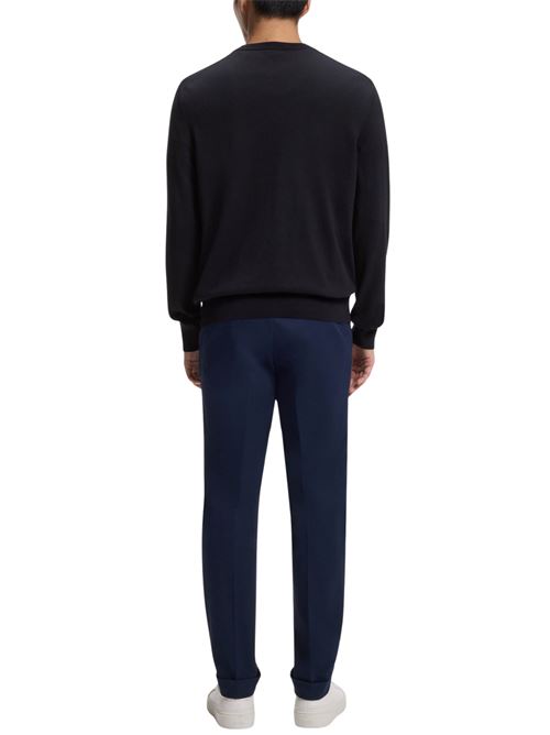 Maglione girocollo in cotone Hugo Boss | 50556344404